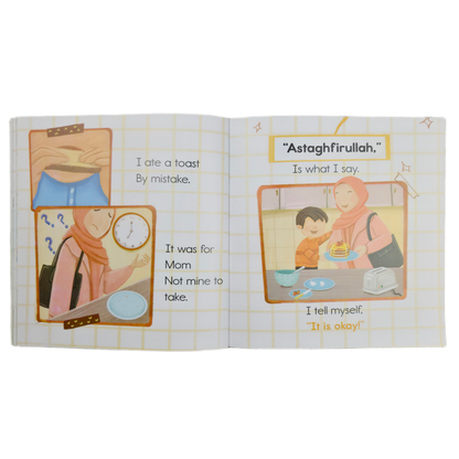 What I Say To Feel Okay – Islamic board book for kids