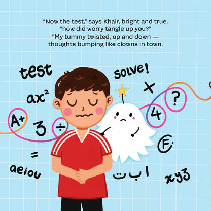 Khair helping children recognise and understand their feelings in Islamic kids book