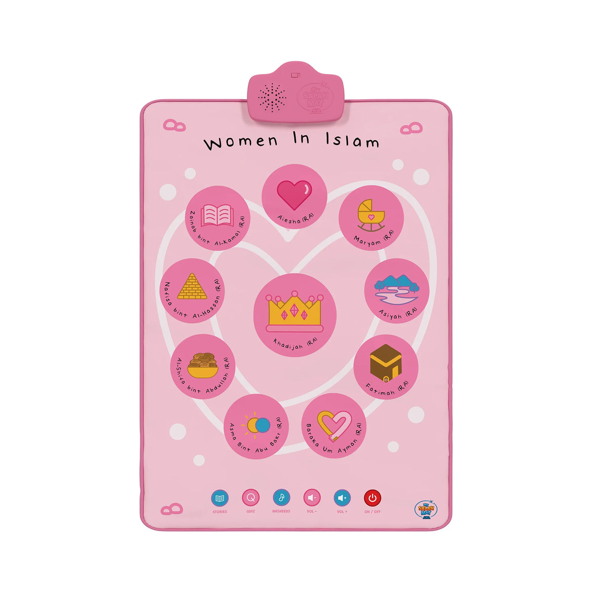 Women in Islam interactive wall art and audio learning mat