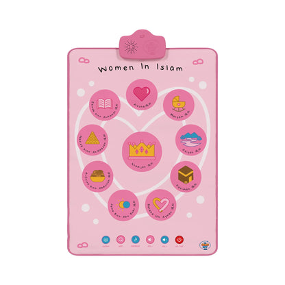 Women in Islam interactive wall art and audio learning mat